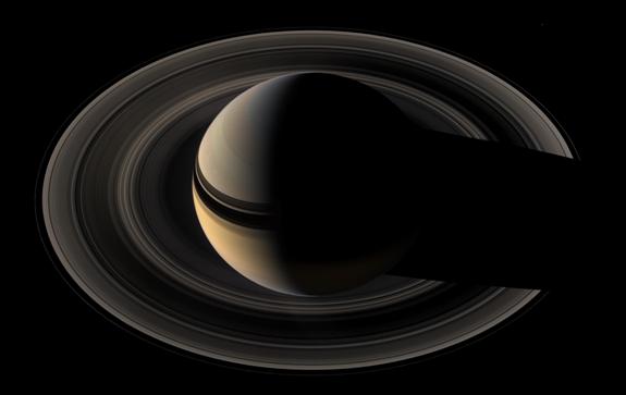 Saturn Rings by Cassini
