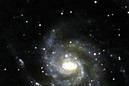 Starburst Captured: Students Photograph Exploding Star in Pinwheel Galaxy