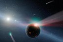 NASA's Spitzer Detects Comet Storm in Nearby Solar System
