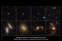 Astronomers Pin Down Galaxy Collision Rate With Hubble Data