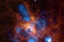 Tarantula Nebula Glows With X-Rays and Infrared Light
