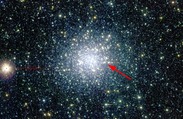 First Low-Mass Star Detected in Globular Cluster