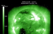 Strongest Solar Radiation Storm Since 2005