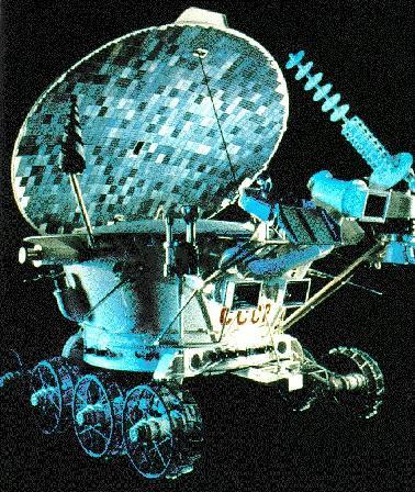 Lunokhod 2 Lunar Rover Sent by the Soviet Union.