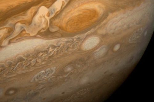 Jupiter Voyager 1. Courtesy of NASA.