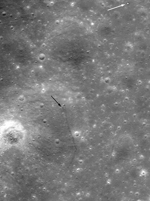 Lunar Rover Is Spotted