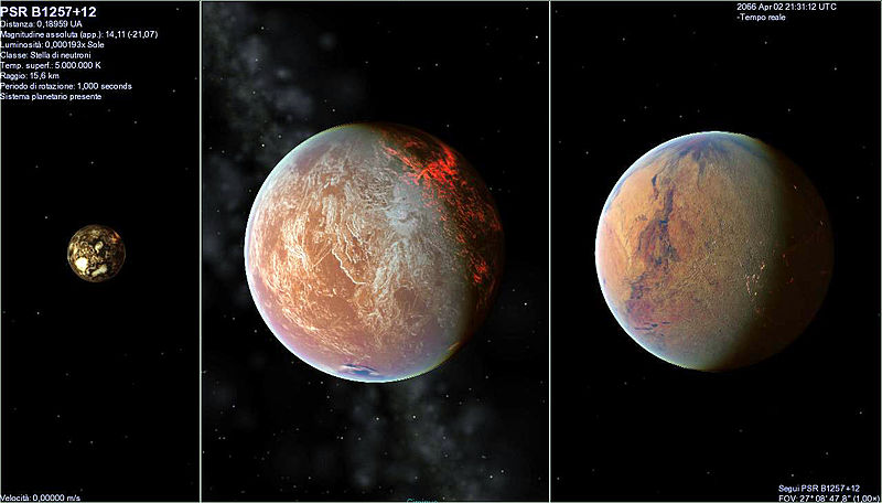 Pulsar System Of Planets