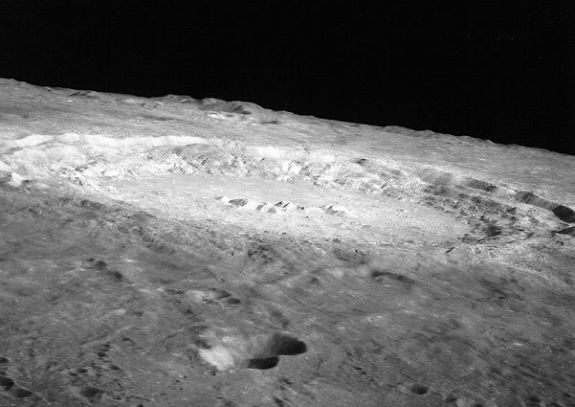 Copernicus crater taken by Apollo 12