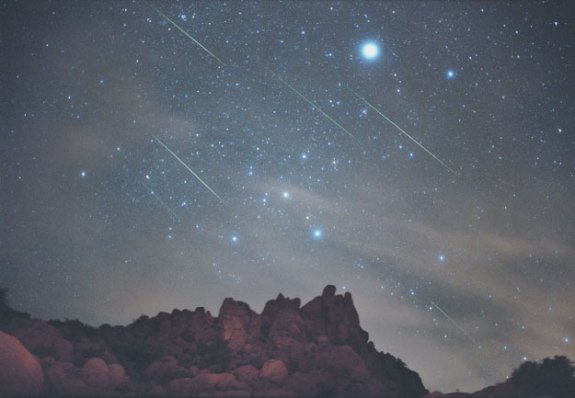 Leonids meteor shower