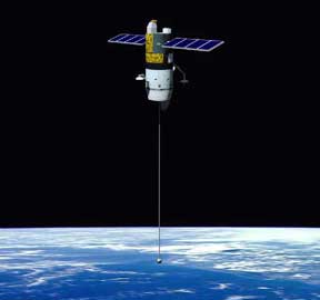 Tether satellite NASA