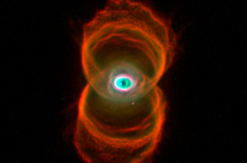 MyCn18 Engraved Hourglass Nebula