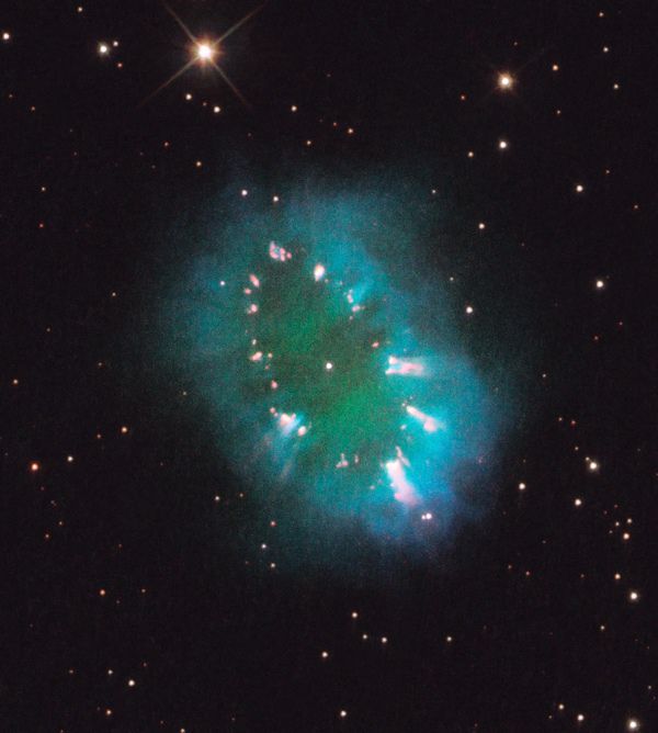 Necklace Nebula from Hubble Telescope