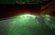 Flying Through a Geomagnetic Storm