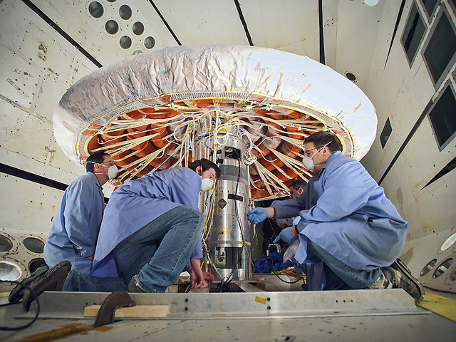 NASA Heat Shield Technology. Photo by NASA Goddard Space Flight Center. License: CC BY 2.0.