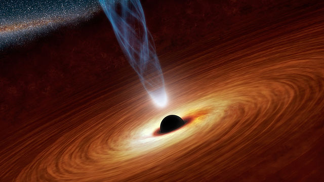 Black Hole. Photo by NASA/JPL-Caltech.