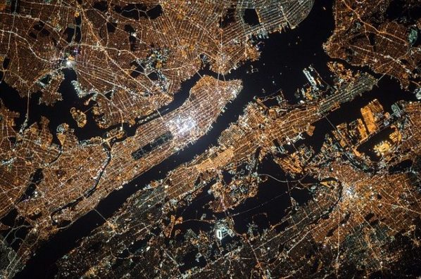 New York City Satellite Photo