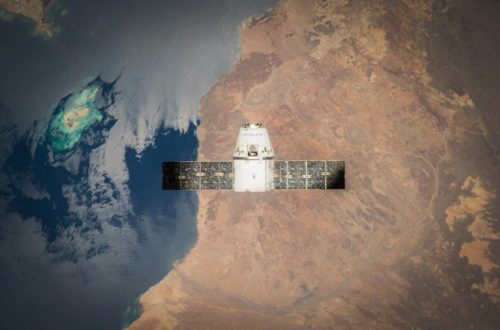 Spacex Satellite Earth