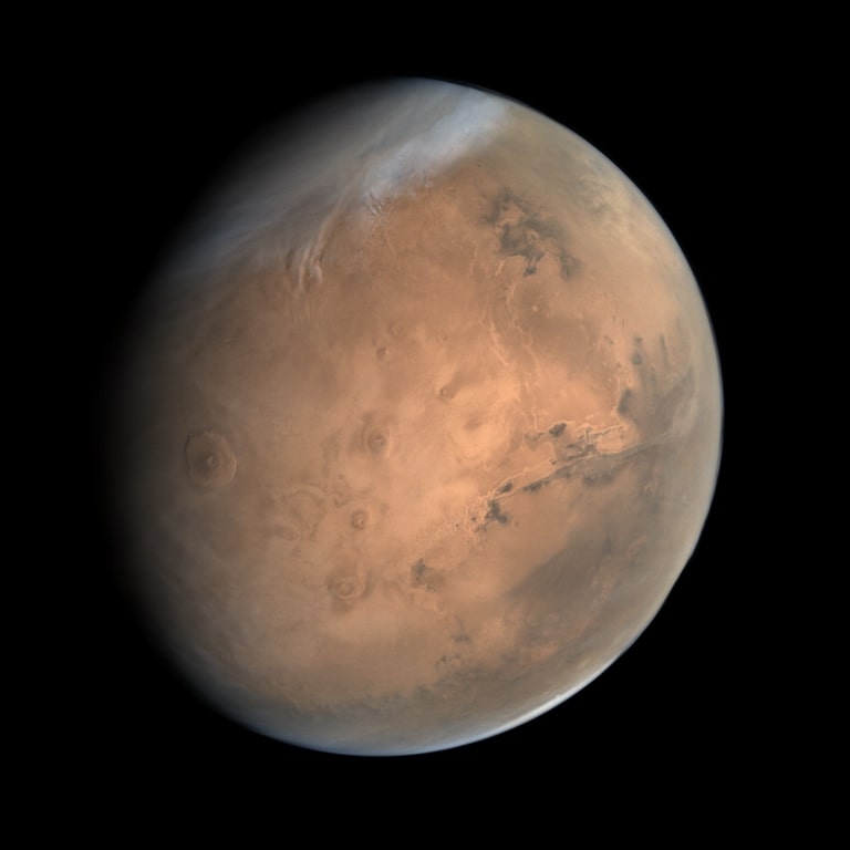 Tharsis Valles Marineris Mars Orbiter Mission