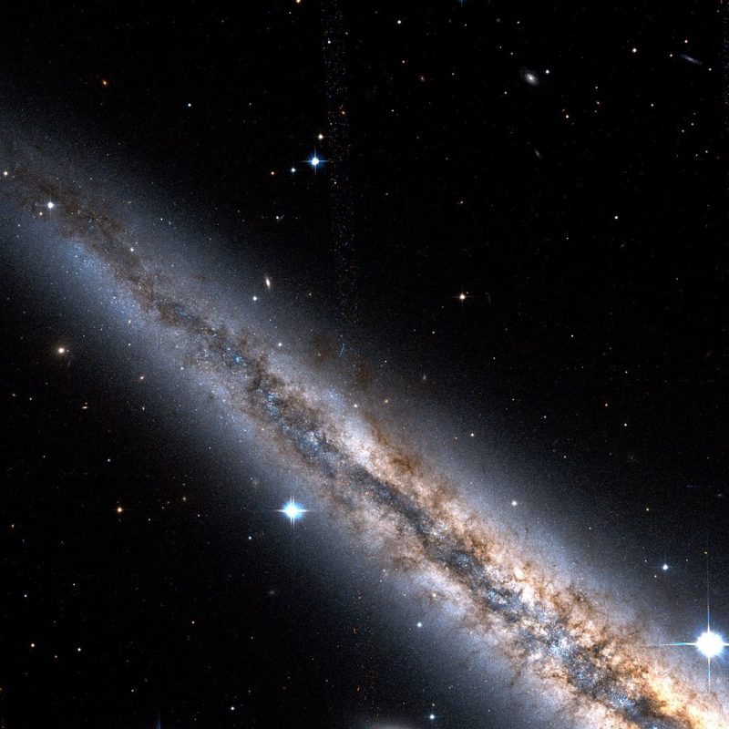 NGC 891 Hubble