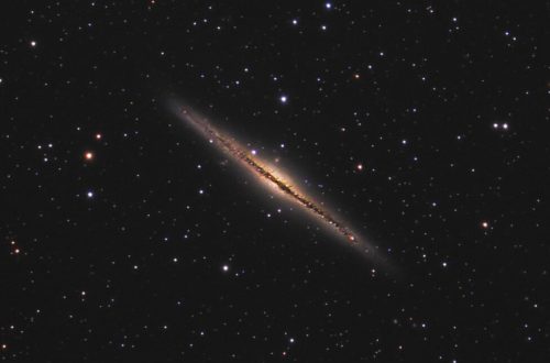 NGC 891 Silver Sliver Galaxy