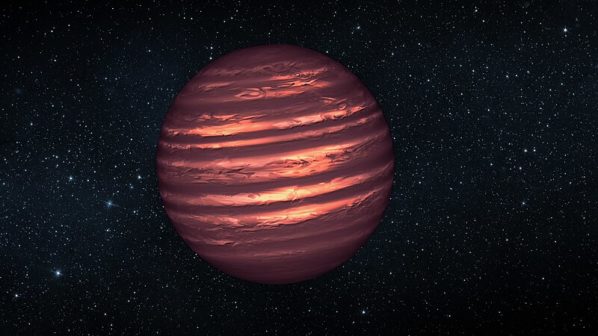 Brown Dwarf With Turbulent Atmosphere