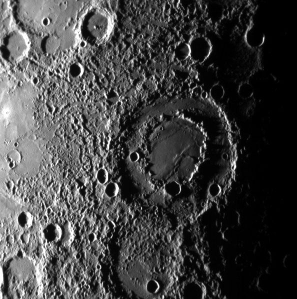 Mercury Craters Caravaggio