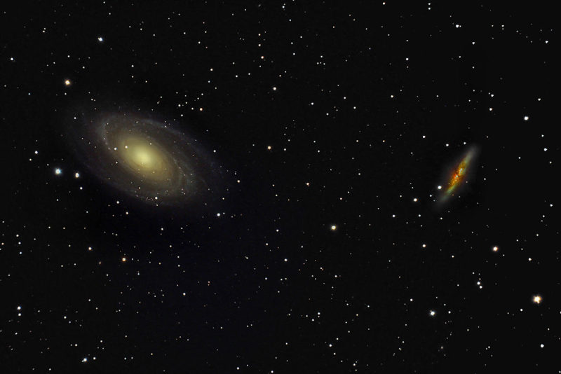 M81 M82 Galaxies