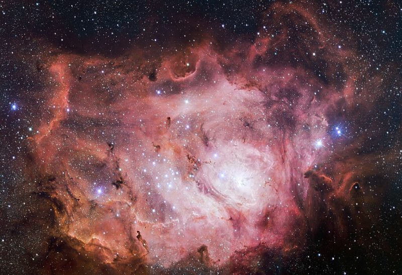 NGC 6523 Lagoon Nebula